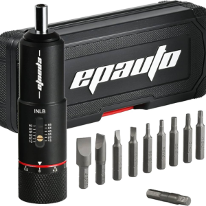 EPAuto Torque Screwdriver Wrench With Interchangeable Bits for Bike, Firearms